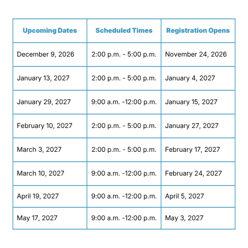 Upcoming dates for AWLA Shelter Squad